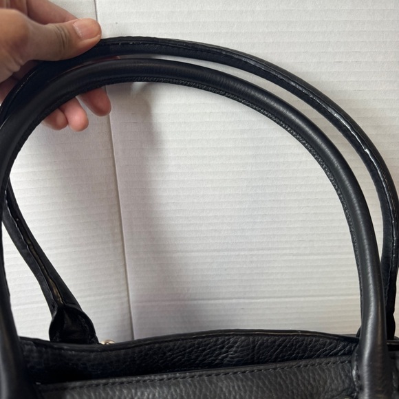 Kate Spade New York Black Leather Tote Bag - Picture 7 of 16